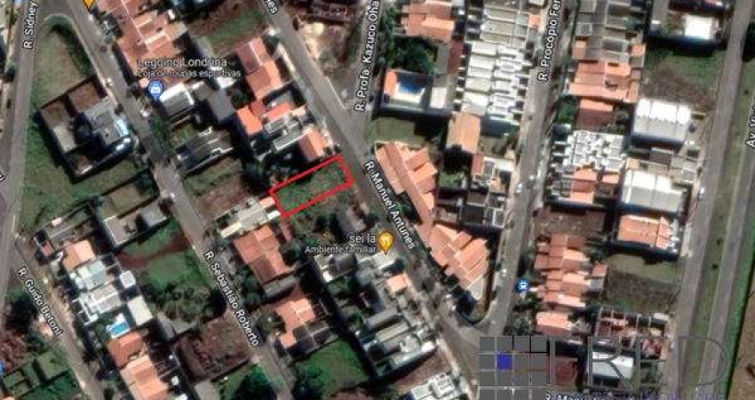 Terreno à venda na Rua Manuel Antunes, 620, Colúmbia, Londrina