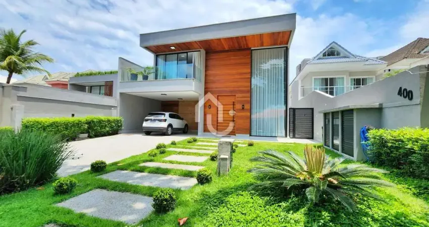 Casa em condomínio fechado com 4 quartos à venda na Rua Mário Albuquerque, Barra da Tijuca, Rio de Janeiro