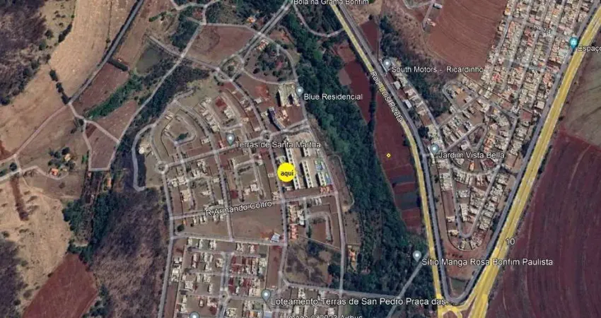 Oportunidade. Terreno misto para venda em Bonfim Paulista no Terras de Santa Martha, area 262 m2, parte externa, comercial e residencial, perto de con