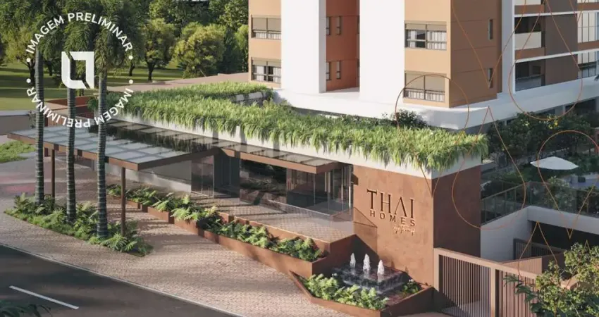 Lançamento alto padrão no charmoso Ilhas do Sul em Bonfim Paulista, Cond. Thai Homes, apartamento 2 suítes mais lavabo, gourmet em 92 m2, lazer comple