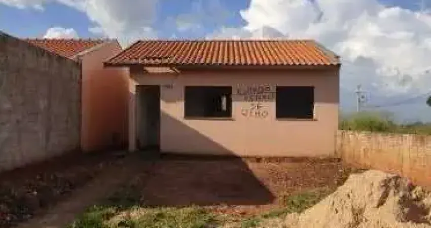 Oportunidade. Casa para para venda em Birigui-SP no Residencial Portal do Parque III, 2 dormirtorios, 1 vaga de garagem, 44 m2 construidos em um terre
