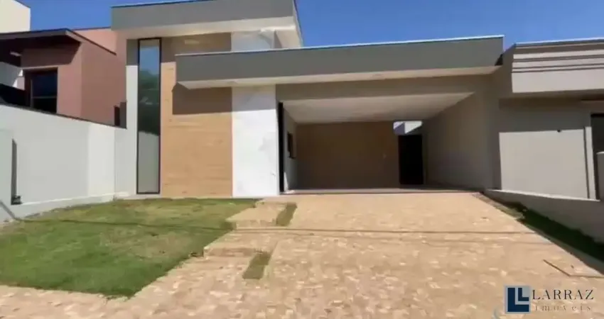 Casa nova alto padrão para venda no Cond Valencia em Bonfim Paulista, Ilha Turia, 3 dormitorios com 1 suite, varanda gourmet em 250 m2 total