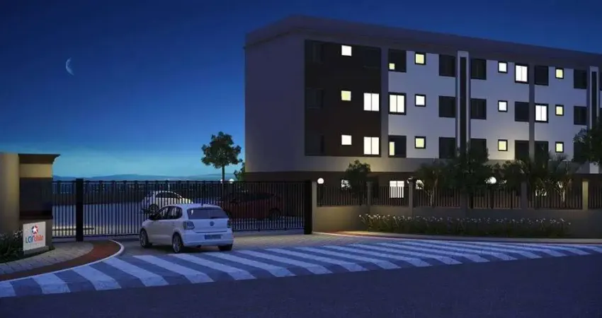 Apartamento novo para venda no Parque dos Lagos, Cond. Lar Chile, 2 dormitorios, 42 m2 privativos, lazer completo no condominio