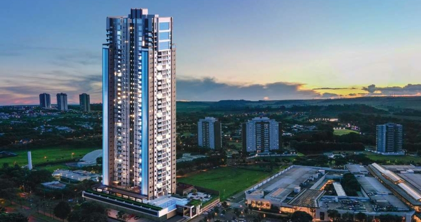 Lançamento alto padrão ao lado do Shopping Iguatemi, Cond. Sky, o prédio mais alto de Ribeirão Preto, 3 suites mais lavabo em 106 m2, lazer completo