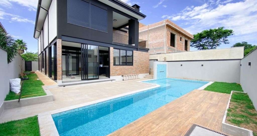 Maravilhoso sobrado altíssimo padrao para venda no Jd Olhos Dagua, Cond Bela Vista, 4 suites, gourmet e piscina , 419 m2 construidos em um terreno de
