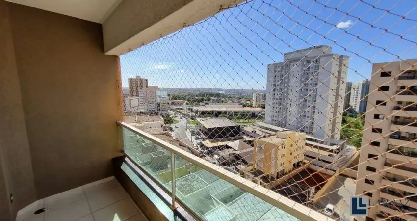 Ótimo apartamento mobiliado para locação no nova aliança, excelente localização, 1 dormitorio, ampla sacada, 46 m2 privativos, predio com elevador