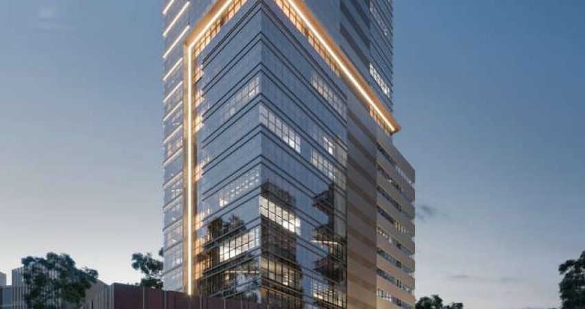 Lançamento alto padrão de salas corporativas no Jd. Botânico, Cond. Quartier, laje corporativa com 763 m2 privativos, completo em infraestrutura