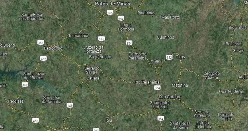 Sitio para venda na região de Araxa-MG com 55 hectares sendo 45 hectares para lavoura, irrigada com pivô