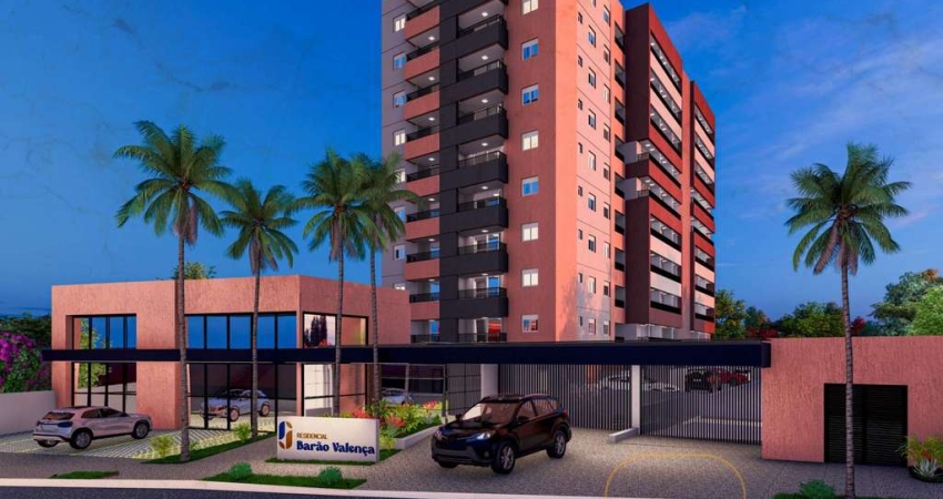 Lançamento alta performance ao lado da USP, Resid. Barão de Valença, apartamento 1 dormitorio, varanda, 34 m2 privativos, lazer completo