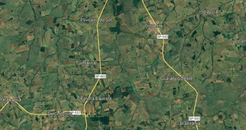 Sitio para venda na região de Jales-SP com 31 alqueires sendo 27 alqueires agricultáveis, rico em agua, proximo da rodovia