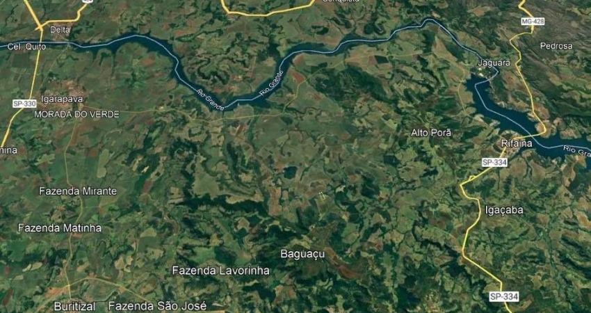 Sitio para venda em Igarapava-SP com 8 alqueires sendo 4 alqueires em cana arrendada, bom de agua