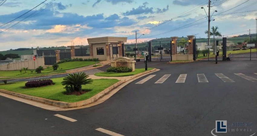 Ótimo lote alto padrão para venda no charmoso Condominio Quinta da Mata II, proximo ao Novo Shopping, area do lote 250 m2, lote de ilha, face sombra