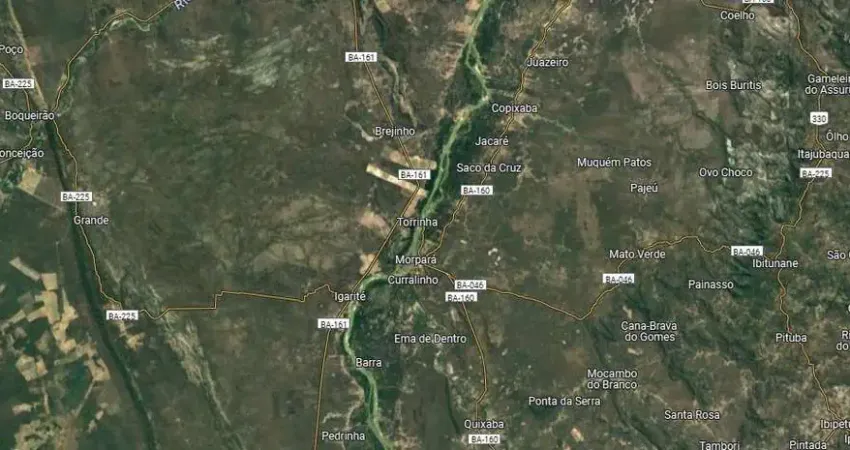 Fazenda para venda na região de Morpara-BA com 9.800 hectares, dupla aptidao, rica em agua, rio na propriedade, dupla aptidao