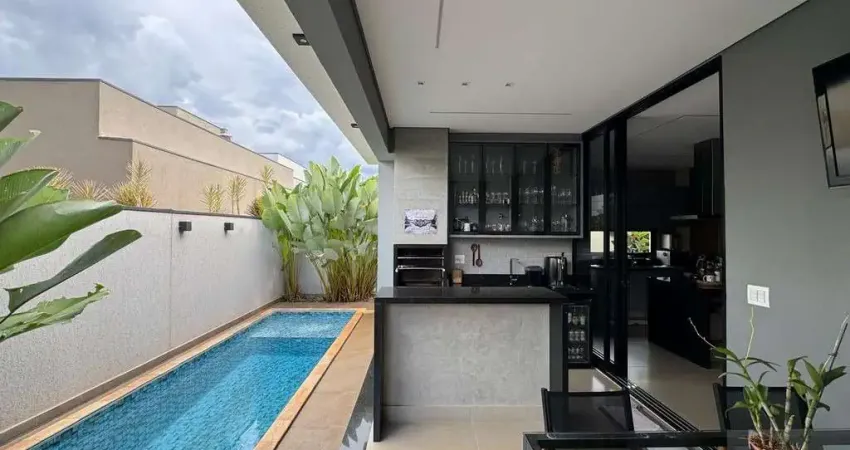 Linda casa alto pdrão para venda no Cond. Portal da Mata, Zona Sul, 3 suites, gourmet e piscina em 300 m2 total, lazer completo