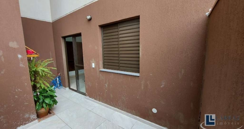 Apartamento térreo com quintal privativo para venda em Bonfim Paulista, Cond. Lar Fança, 2 dormitorios, área 53 m2, lazer completo no condomínio