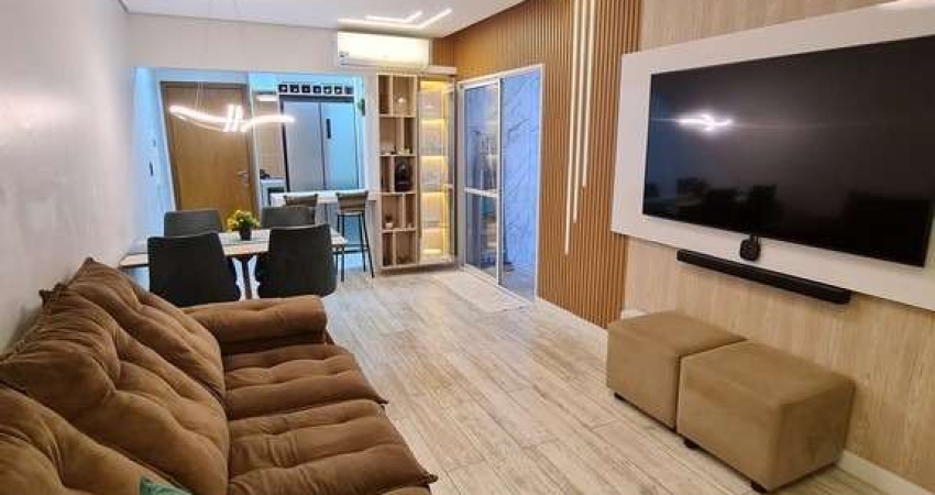 Maravilhoso apartamento mobiliado para venda no Jd São Jose, Cond Bosque das Caviunas, 3 dormitorios com suíte, terreo com quintal privativo gourmet e