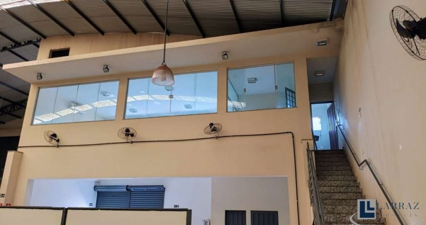 Excelente galpão para locação na Zona Leste no Jd. Zara, proximo a Anhanguera, área útil 1.357 m2, completo e funcional