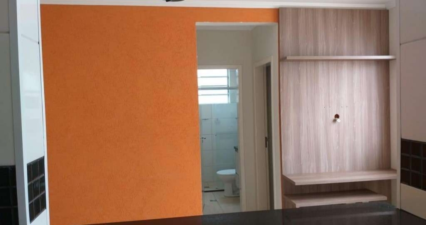 Apartamento para venda no Parque Sao Sebastiao, Condominio Royal Garden, completo em armarios, 2 dormitorios, 47 m2, portaria 24h e lazer completo no