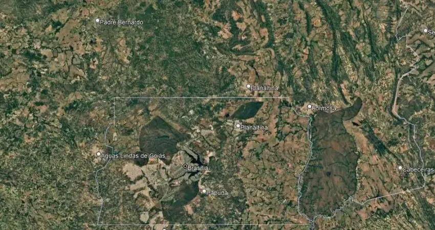 Fazenda para venda na região de Brasilia-DF com 1.890 hectares sendo 1.200 hectares para lavoura com irrigação e outorga, rica em agua, beira do asfal