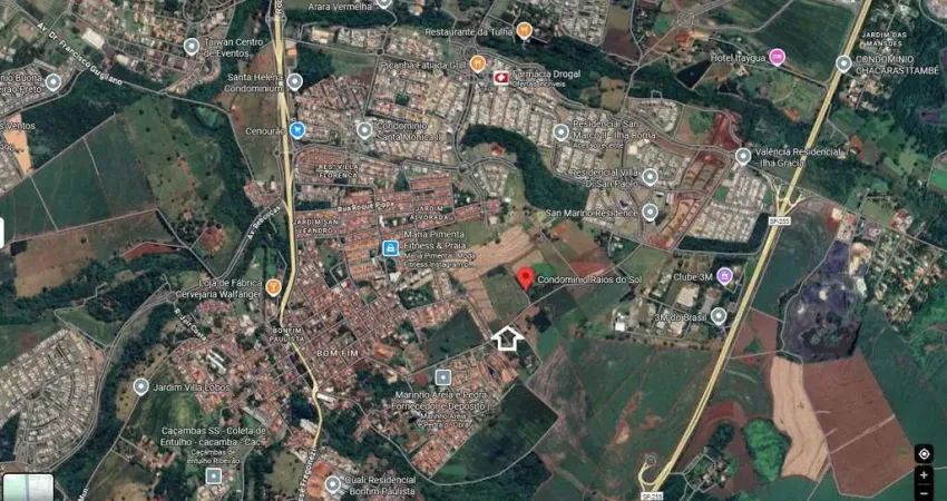 Oportunidade. lote para venda no condominio raios do sol em bonfim paulista, área do lote 595 m2, ótima localização no prolongamento da fiusa