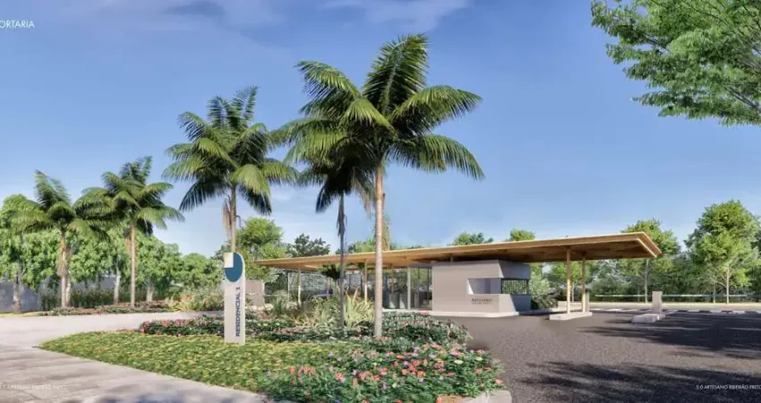 Artesano ribeirão, lançamento alto padrão, lotes em condomínio fechado no charmoso vila do golfe, lote residencial com 736 m2, clube privativo