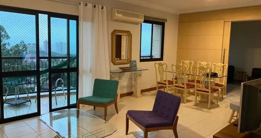 Lindo apartamento mobiliado alto padrão para venda ou locacao na fiusa, ed. jatai, 3 dormitorios com suite, 2 vagas em 139 m2 privativos, lazer comple