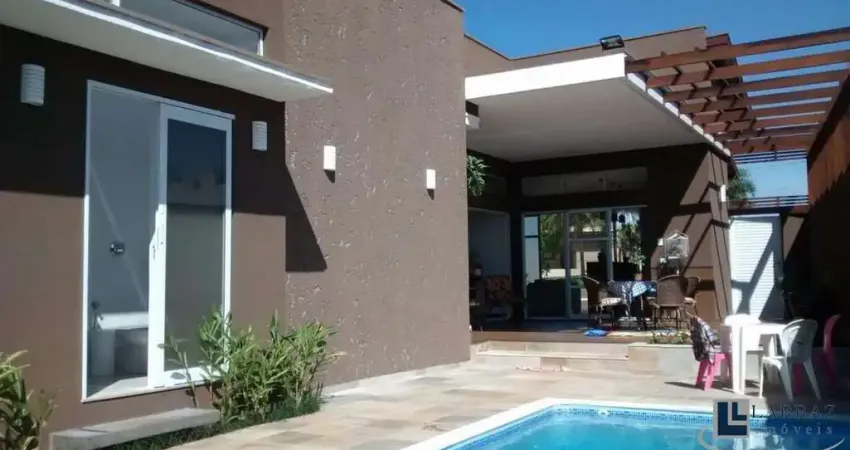 Linda casa alto padrão para venda no charmoso vila do golfe, cond. buona vita, 4 suites 1 master mais escritório, gourmet e piscina em 249 m2 construi