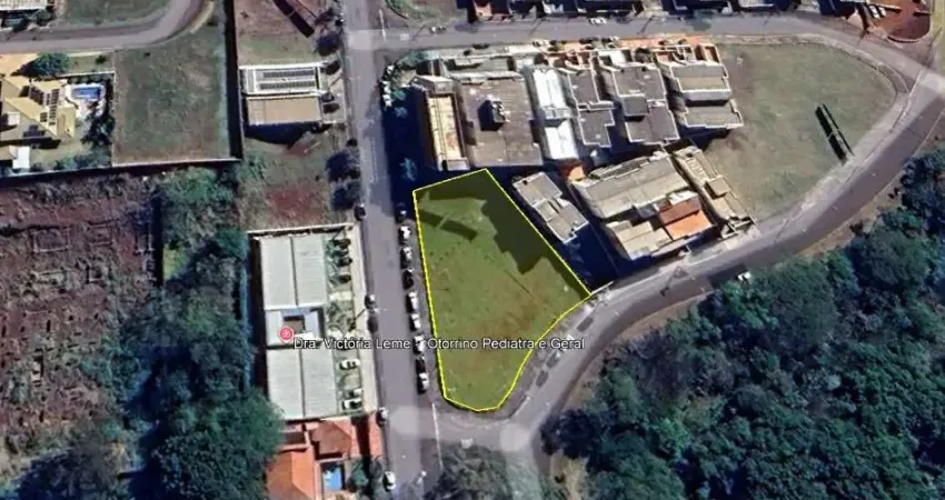 Excelente terreno comercial para locação na paschoal bardaro, a rua comercial mais nobre de ribeirão preto na zona sul, area 1.762 m2, terreno de esqu