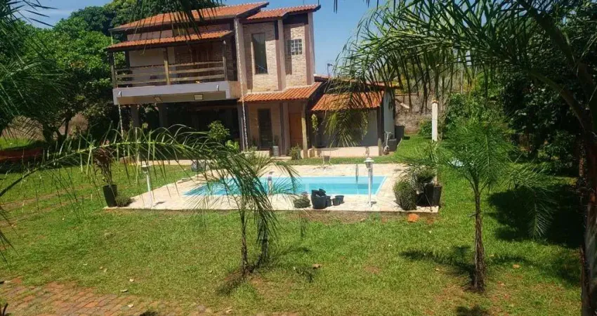 Ótima chácara com casa sobrado para venda no condomínio fechado, jardim eldorado no ouro branco, 3 dormitorios com 2 suites em 2.428 m2 de área total