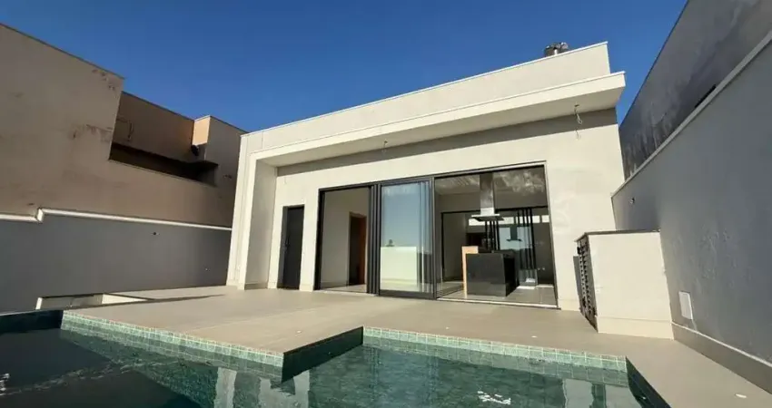 Linda casa nova alto padrão para venda ou locação em bonfim paulista no charmoso cond vista bella, 3 suítes, gourmet e piscina em 363 m2 total