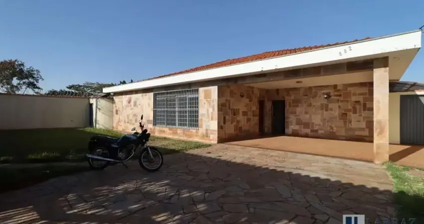 Ótima casa comercial / residencial para locação na ribeirania, av. costabile romano, 6 dormitorios com 2 suites, gourmet e piscina em 391 m2 construid