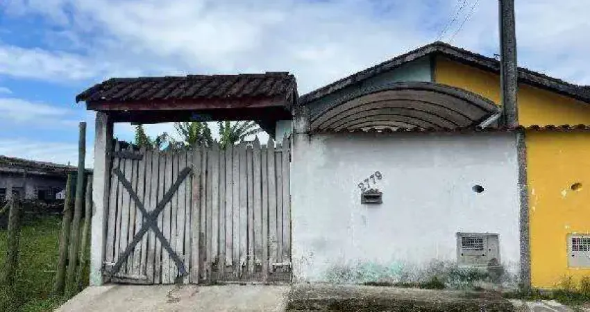 Oportunidade. casa para venda em mongagua-sp no jardim leonor, 2dormitorios, 2 vagas, area construida 60 m2 em um terreno de 126m2(*somente a vista*)