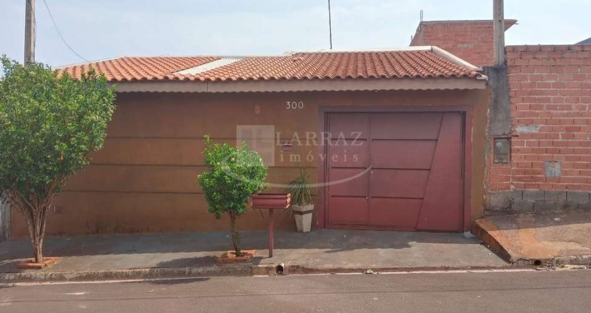 Casa para venda em Jardinopolis no bairro Jd. Sao Francisco, 2 dormitorios em 250 m2 de area total com 3 vagas de garagem e amplo quintal