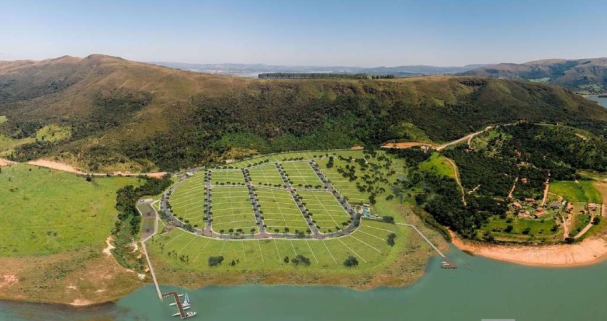 Lançamento. Lotes em condomínio fechado na represa de Furnas Guapé-MG. Cond. Farol da Aldeia. Alto padrão, lazer, area 1.278 m2