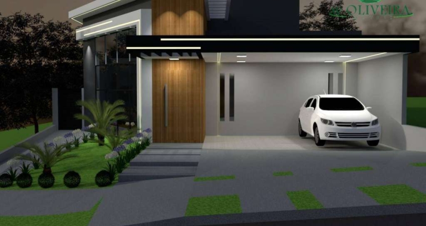 Casa com 3 suítes à venda, 187 m² por R$ 1.699.000 - Condomínio Laguna Residencial - Indaiatuba/SP