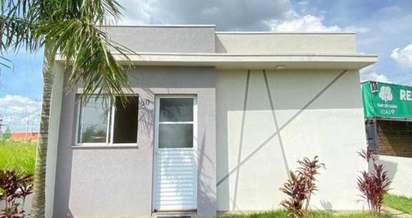 Casa com 2 dormitórios à venda, 53 m² por R$ 345.000,00 - Jardim das Araras - Indaiatuba/SP