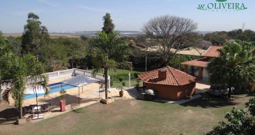 Chácara com 3 dormitórios à venda, 3000 m² por R$ 1.599.000 - Vale das Laranjeiras - Indaiatuba/SP