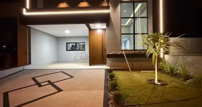 Imóvel de alto padrão em indaiatuba-sp: casa com 3 suítes, 3 vagas de garagem e 140m² de área no loteamento park gran reserve
