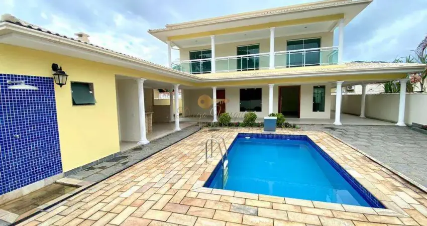 Casa para Venda em Guapimirim, Cidade Jardim Guapimirim, 4 dormitórios, 2 suítes, 5 banheiros, 4 vagas
