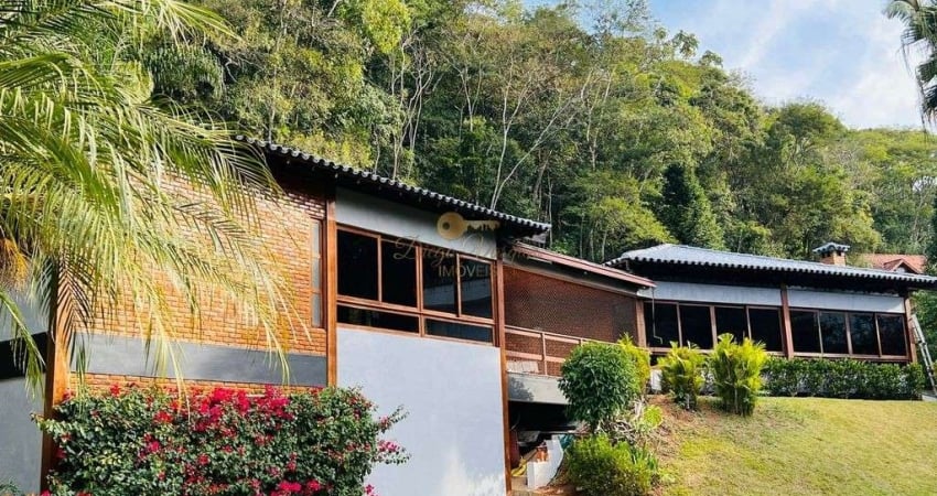 Casa em Condomínio para Locação em Teresópolis, Parque do Imbui, 5 dormitórios, 5 suítes, 5 banheiros, 5 vagas