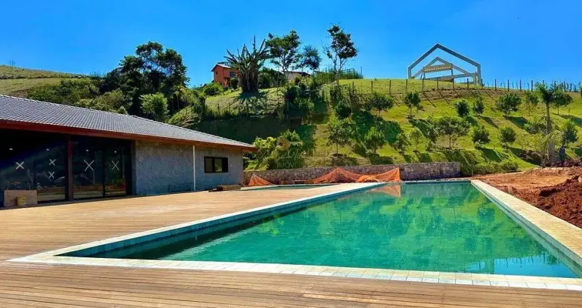 Terreno em condomínio para venda em teresópolis, vale alpino