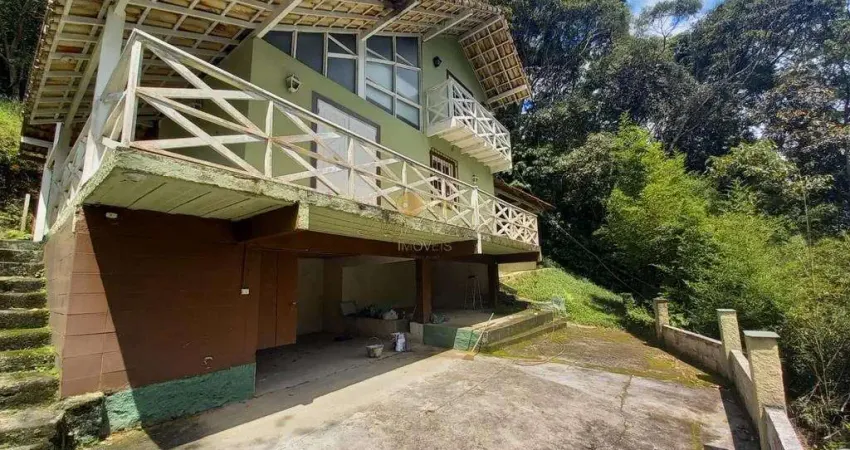 Casa em condomínio para locação em teresópolis, posse, 2 dormitórios, 1 suíte, 2 banheiros, 3 vagas