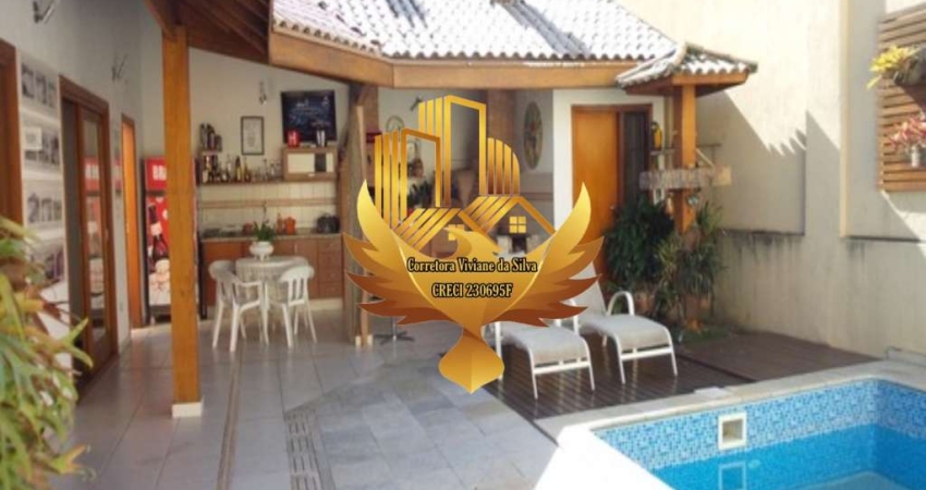 Imperdível oportunidade: Casa à venda no Jardim das Nações em Taubaté-SP, com 4 quartos, 2 salas, 4 banheiros, 4 vagas de garagem e 360,00 m² de área.