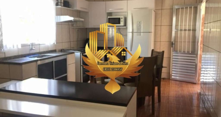 Casa à venda em Taubaté-SP no Jardim Canuto Borges: 2 quartos, 1 sala, 2 banheiros, 2 vagas de garagem, 120m².