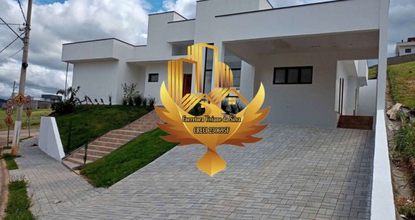 Casa em Condomínio de Luxo em Taubaté-SP, 3 Quartos, 1 Suíte, 4 Banheiros, 4 Vagas - 207m² - Condomínio Cataguá Way