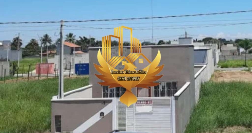 Casa para venda no bairro Areão em Taubaté-SP: 2 quartos, 1 suíte, 1 sala, 2 banheiros, 67 m², 1 vaga de garagem!