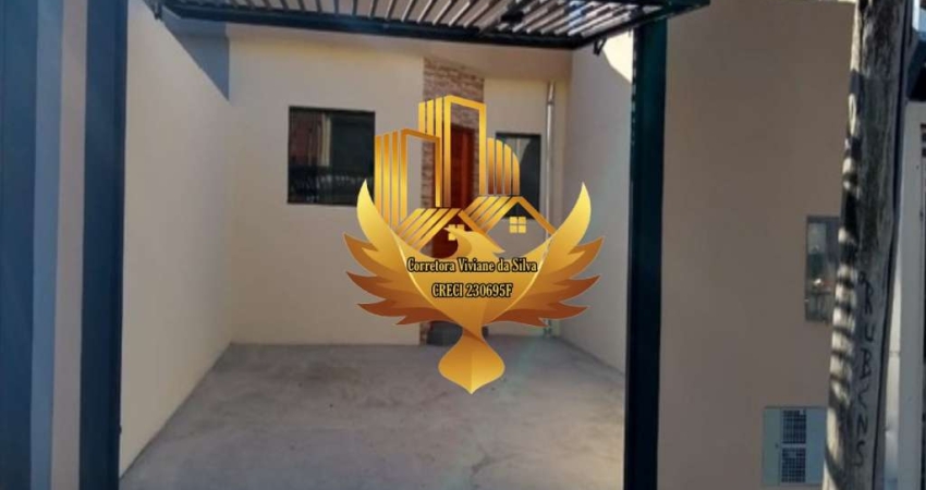 Casa à venda em Taubaté-SP na Vila Bela: 2 quartos, 1 sala, 1 banheiro, 2 vagas de garagem!