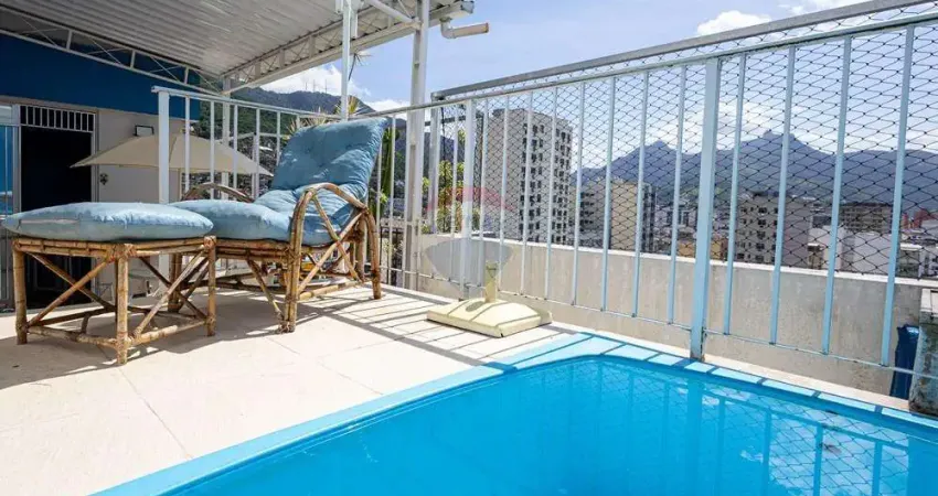 Cobertura à venda na Tijuca, 3 quartos (1 suíte), piscina, 106m2, 1 vaga