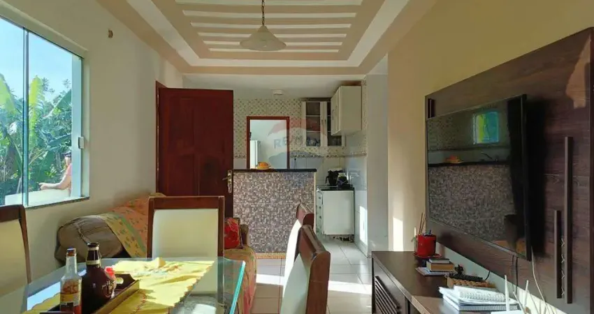 Casa com suíte e varanda à venda em maria joaquina, cabo frio – 2 quartos no 2º andar | ótimo investimento