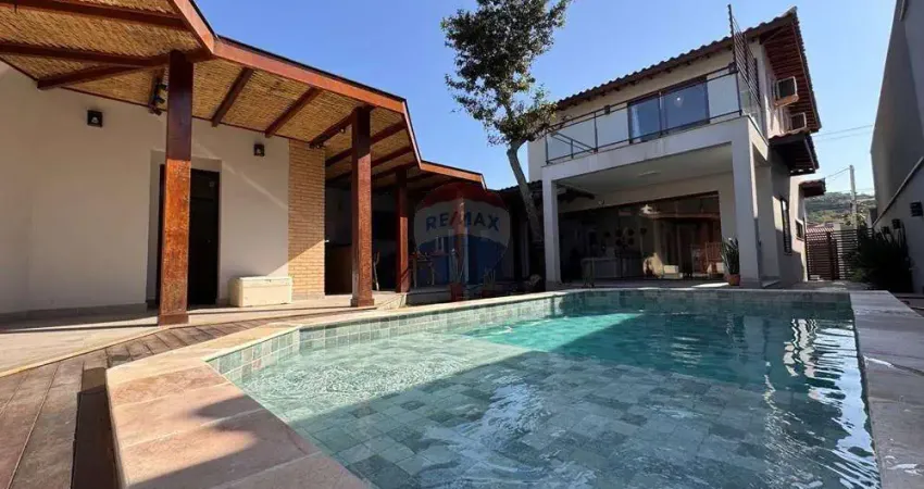 À venda luxuosa casa nova em geribá, búzios: 4 suítes e piscina com área gourmet